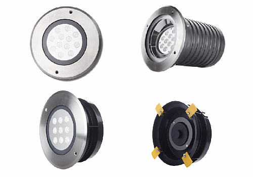 LED Spot encastré extérieur, IP67