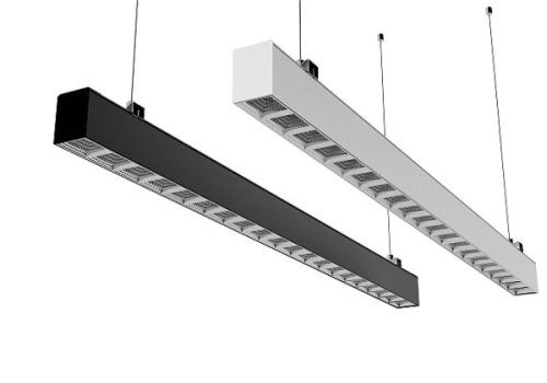 Linear Pendant LED light 85�x85�(low glare)