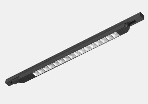 Lineair LED track licht 55W 85°x85° of 25°x90° bundelhoek