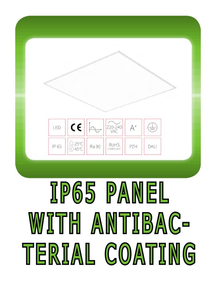 IP65 Panel Antibacterial Coating