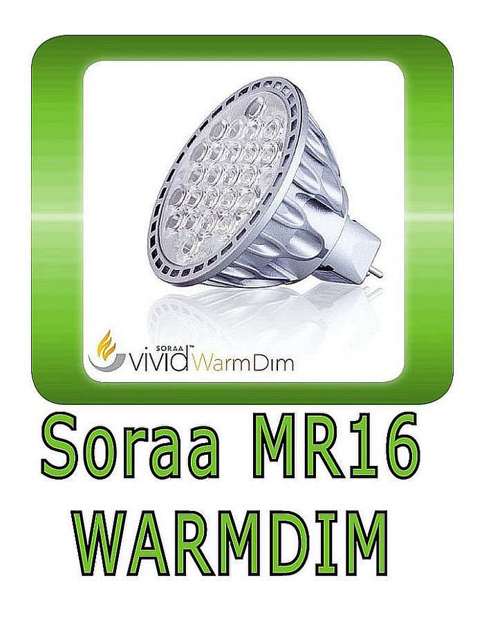 Soraa MR16 dim to warm