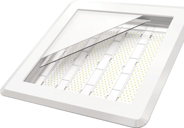 Soffito LED Panel for cleanrooms